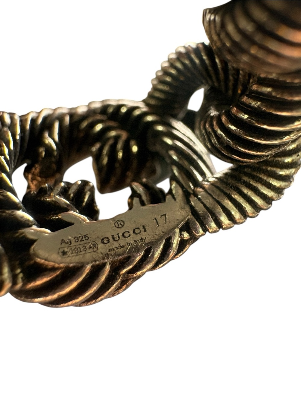 Gucci Twisted Rope Ring - Picture 3 of 3